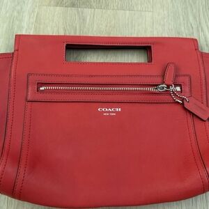 COACH Elegant Red Handbag